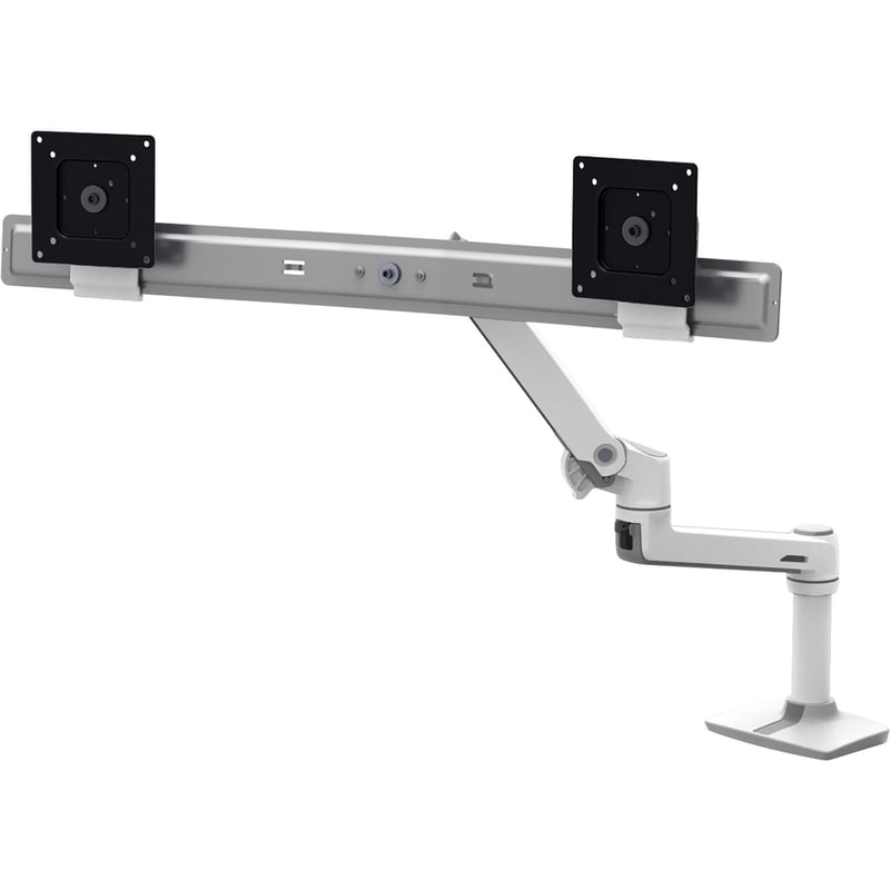 Ergotron Mounting Arm for LCD Monitor - White - Thumbnail 1