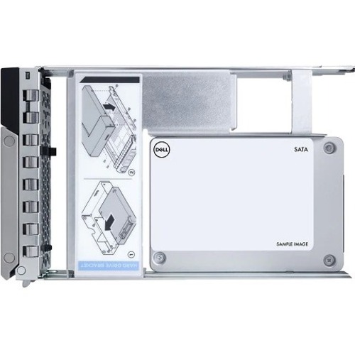 Dell 960 GB Rugged Solid State Drive - 2.5" Internal - SATA (SATA/600) - 3.5" Carrier - Read Intensive