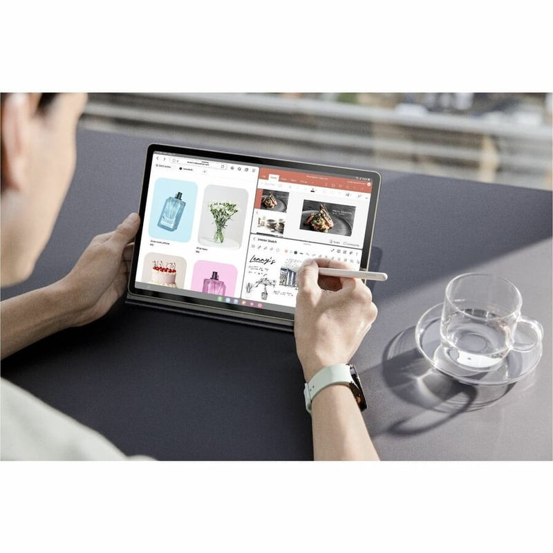 Samsung Galaxy Tab S9 SM-X710 Tablet - 11" WQXGA - Qualcomm SM8550-AC Octa-core - 8 GB - 128 GB SSD - Android 13 - Beige