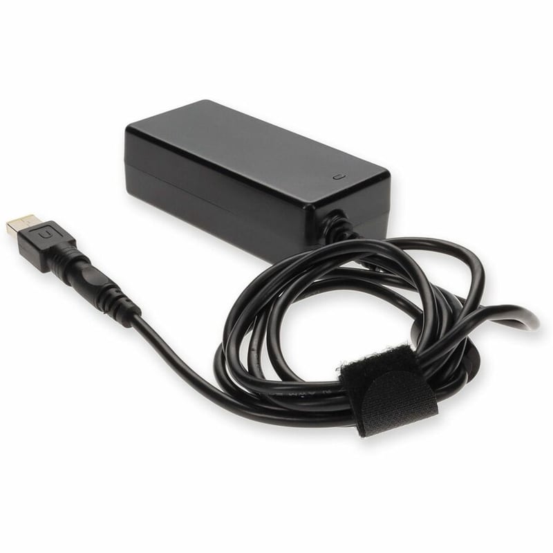 AddOn Lenovo 0C19880 Compatible 45W 20V at 2.25A Black Slim Tip Laptop Power Adapter and Cable - Thumbnail 3