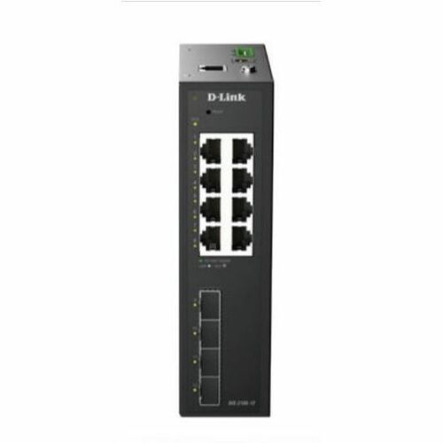 INDUSTRIAL 8-PORT SMART MANAGED SWITCH 8 X GIGABIT PORTS
