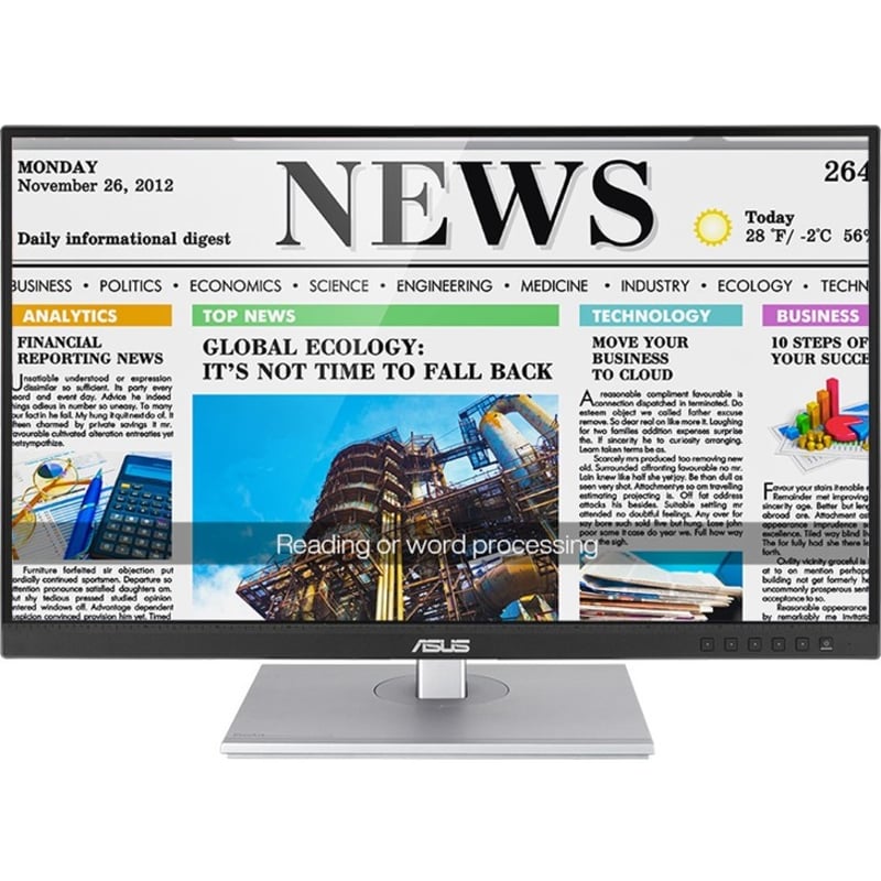 ASUS ProArt Display 27" 1440P Monitor (PA278CV) - QHD (2560 x 1440), IPS, 100% sRGB/Rec. 709, ?E < 2, Calman Verified, USB Hub, USB-C, DisplayPort Daisy-Chaining, HDMI, Eye Care, Height Adjustable - Thumbnail 5