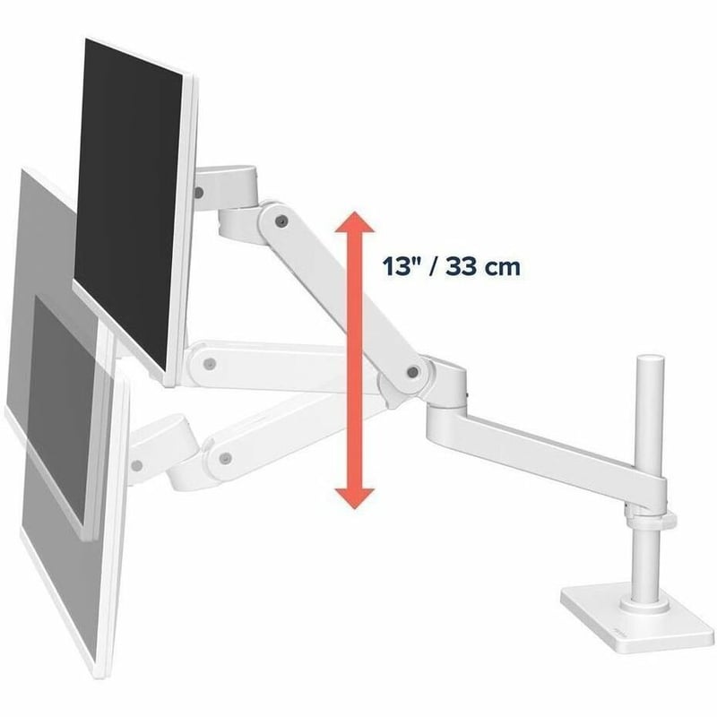 LX PRO ARM SINGLE DISPLAY TALL POLE GROMMET MOUNT ESW - Thumbnail 4