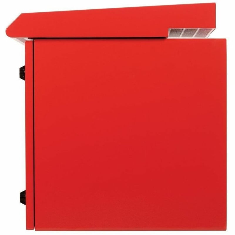 Eaton Tripp Lite Series SmartRack Industrial Enclosure - NEMA 3R, Wall Mount, Metal, Locking, Fan With Thermal Switch, 23 in. Depth, 12U, Red - Thumbnail 4