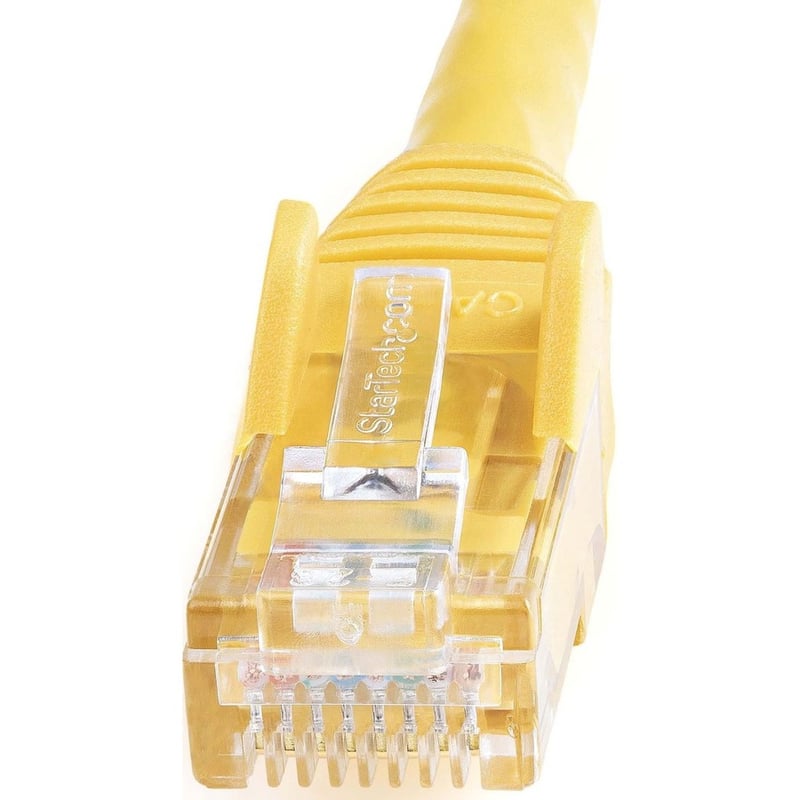 StarTech.com 4ft CAT6 Ethernet Cable - Yellow Snagless Gigabit - 100W PoE UTP 650MHz Category 6 Patch Cord UL Certified Wiring/TIA - Thumbnail 3