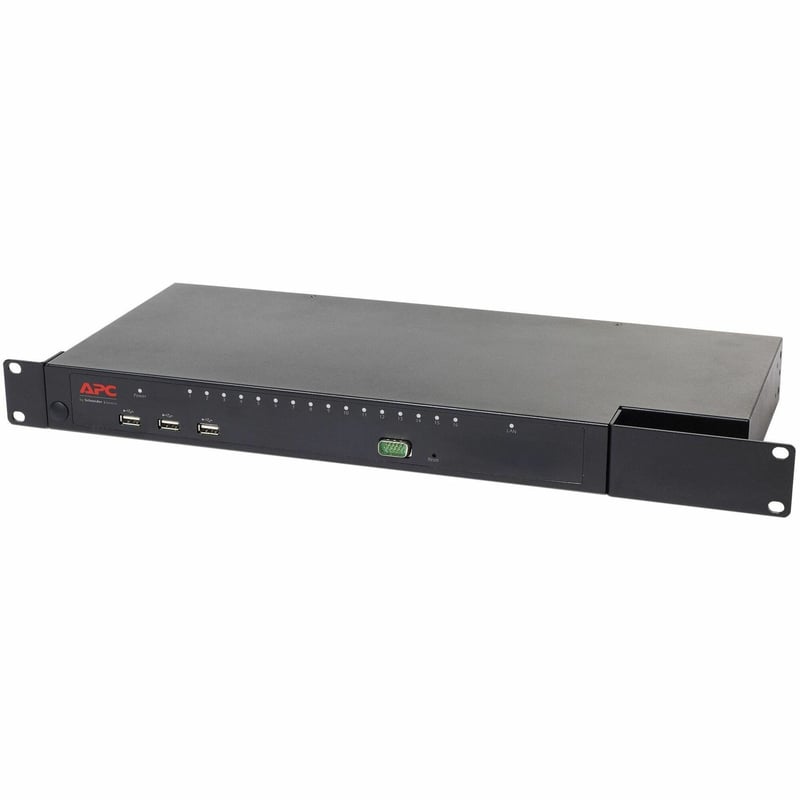APC KVM 2G, Digital/IP, 1 Remote/1 Local User, 16 Ports with Virtual Media - FIPS 140-2 - Thumbnail 1