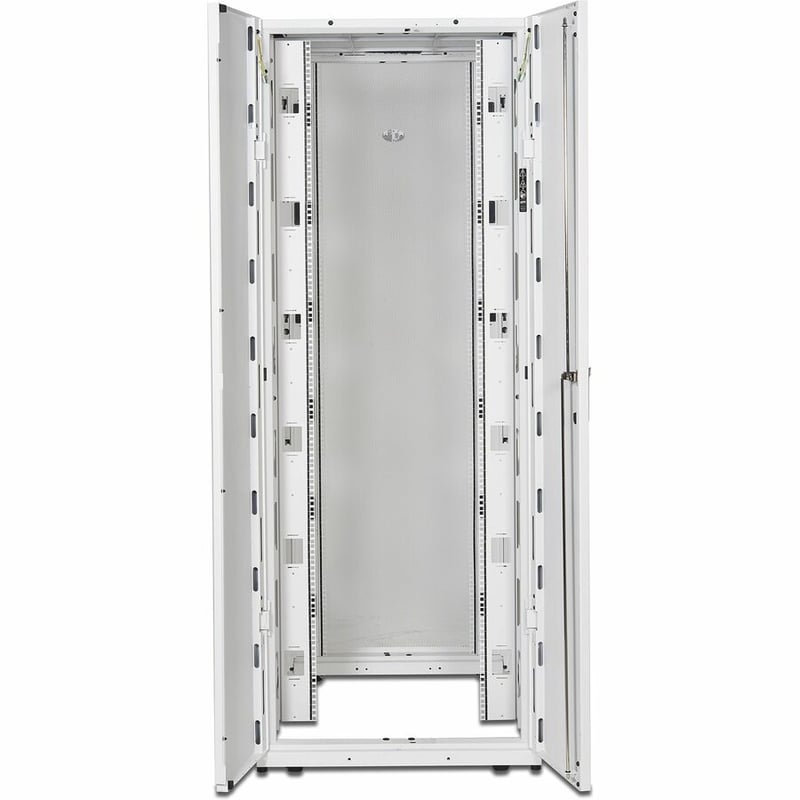 APC by Schneider Electric NetShelter SX 45U 750mm Wide x 1070mm Deep Enclosure with Sides White - Thumbnail 4