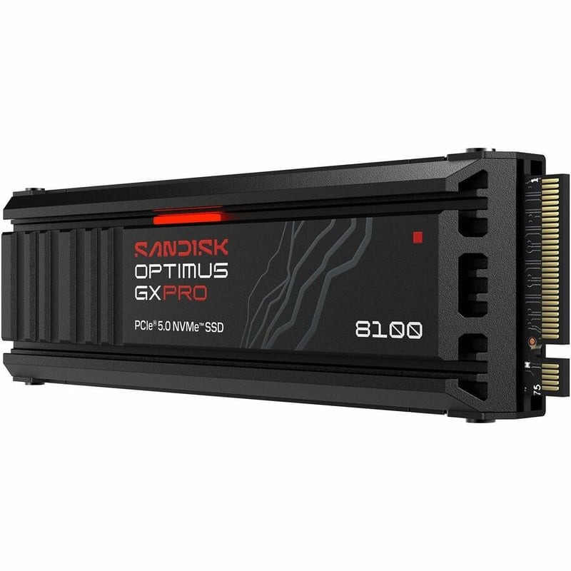 SANDISK OPTIMUS GX PRO 8100 PCIE 8000GB M2 - Thumbnail 2