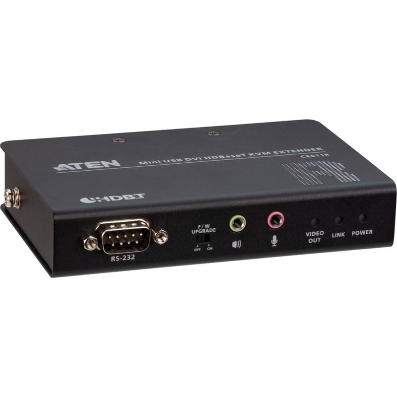 ATEN Mini USB DVI HDBaseT KVM Extender (1920 x 1200@100m) - Thumbnail 5
