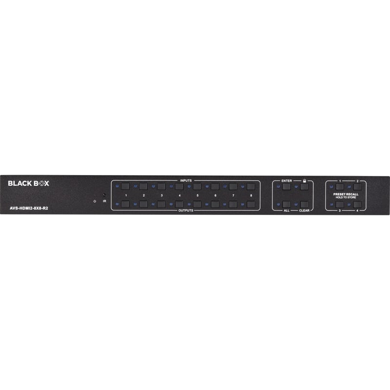 Black Box Video Matrix Switcher - HDMI 2.0 - Thumbnail 2
