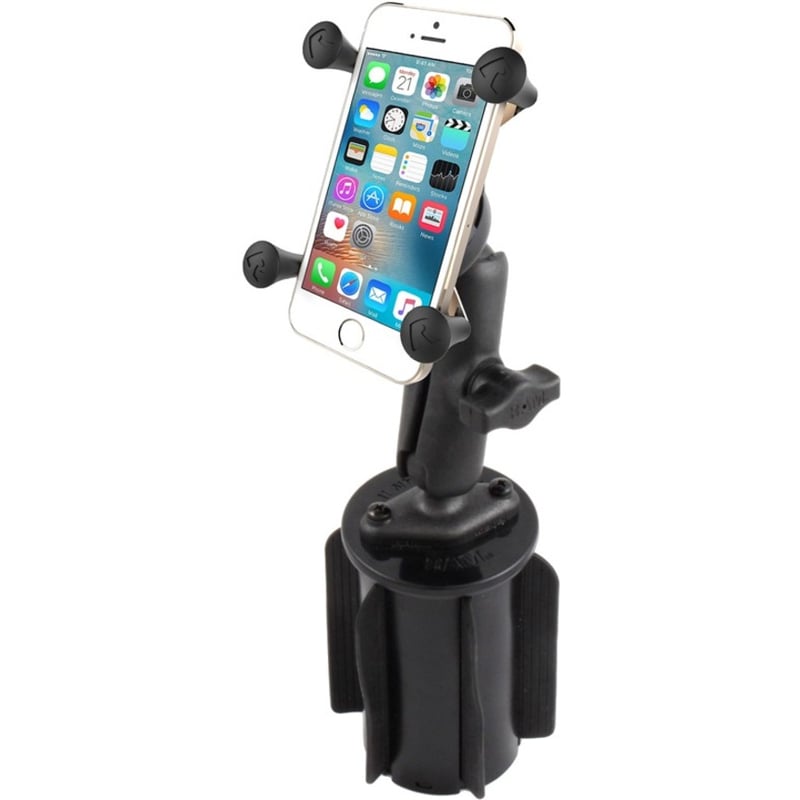 RAM Mounts X-Grip Vehicle Mount for Phone Mount, Handheld Device, iPhone, Smartphone, Cup Holder - Thumbnail 2