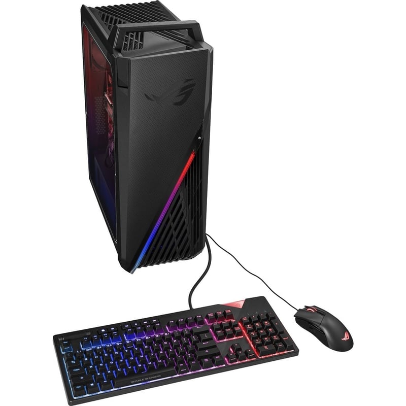 Asus ROG Strix GT15 G15CF-XB764 Gaming Desktop Computer - Intel Core i7 12th Gen i7-12700F Dodeca-core (12 Core) 2.10 GHz - 16 GB RAM DDR4 SDRAM - 512 GB PCI Express 4.0 SSD - Tower - Star Black