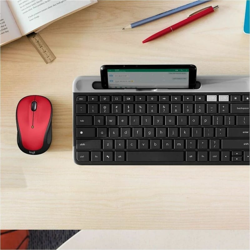 M325S WIRELESS MOUSE - RED - Thumbnail 2