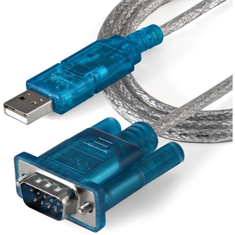 StarTech.com USB to Serial Adapter - Prolific PL-2303 - 3 ft / 1m - DB9 (9-pin) - USB to RS232 Adapter Cable - USB Serial - Thumbnail 4