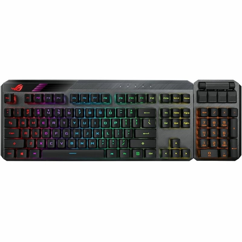 ASUS ROG CLAYMORE II WIRELESS MODULAR GAMING MECHANICAL KEYBOARD (ROG RX BLUE SW - Thumbnail 2