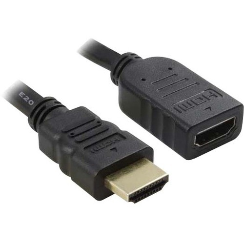 UNC 3FT HIGH SPEED HDMI EXTENSION CABLE WITH ETHERNET, HDMI - HDMI MALE - FEMALE
