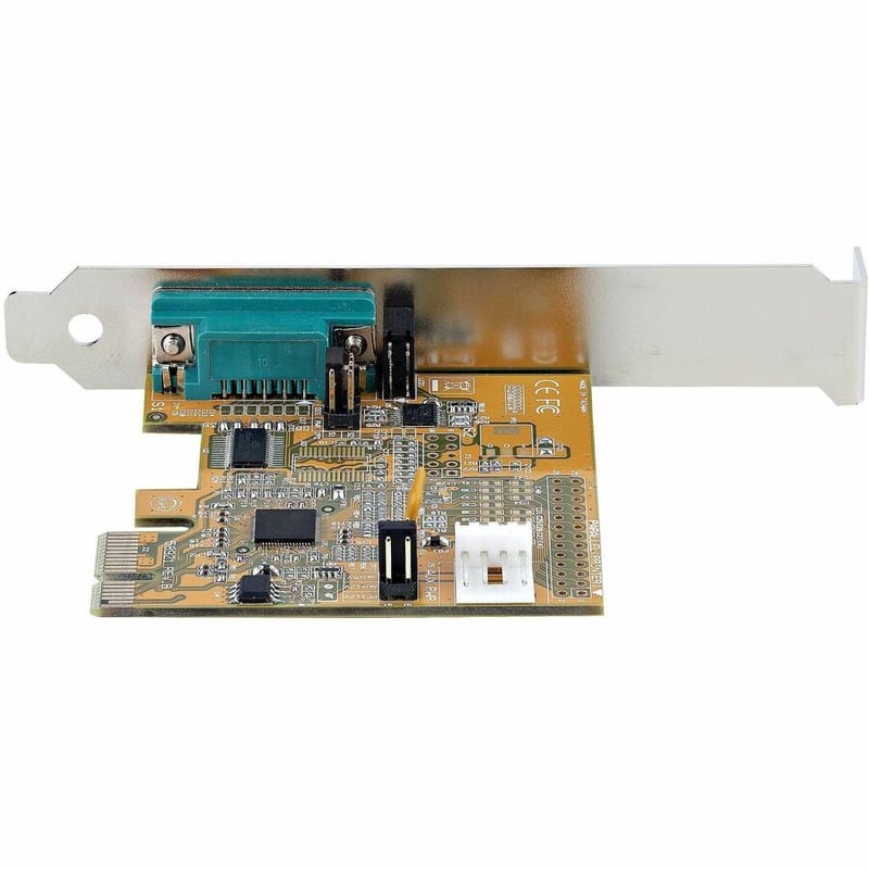 StarTech.com 1-Port PCI Express Serial Card, PCIe to RS232 (DB9) Serial Interface Card, 16C1050 UART, COM Retention, Low Profile, Win & Linux - Thumbnail 4