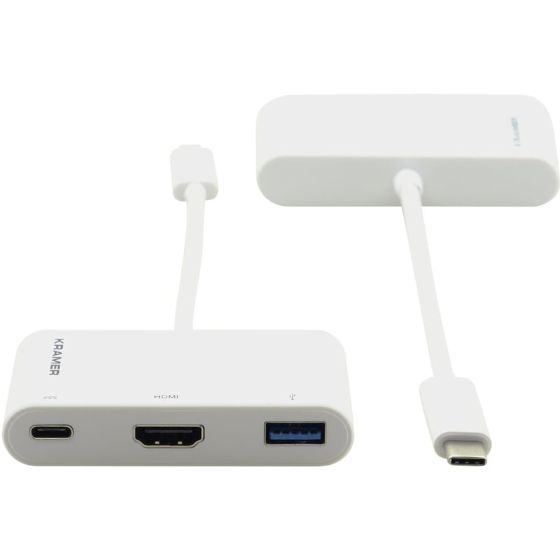 Kramer USB 3.1 Type-C to HDMI & USB 3.0 & PD Adapter Cable - Thumbnail 1