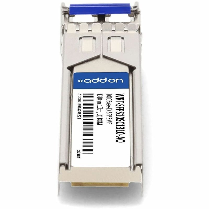 AddOn JDSU&reg; WRT-SFPS10SC1310 Compatible TAA 1000Base-LX SFP Transceiver (SMF, 1310nm, 10km, LC, DOM) - Thumbnail 4
