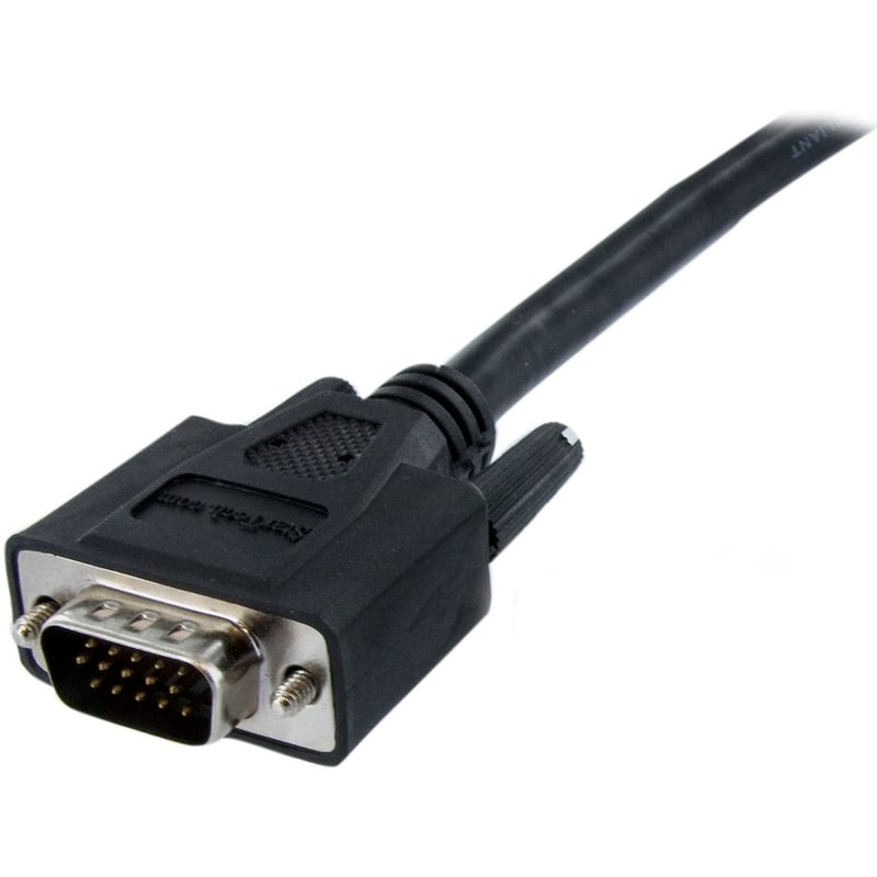 StarTech.com DVI to Coax High Resolution VGA Monitor Cable - SVGA - DVI 19 Pin (M) - HD15 (M)- 10 ft - Thumbnail 2