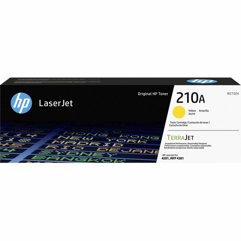 HP 210A Original Laser Toner Cartridge - Yellow Pack - Thumbnail 1