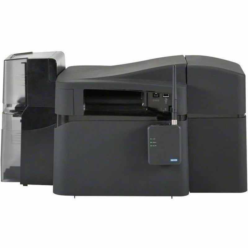 Fargo DTC4500E Single Sided Desktop Dye Sublimation/Thermal Transfer Printer - Color - Card Print - Fast Ethernet - USB - USB Host - Thumbnail 3