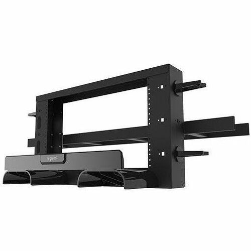 Ortronics Mighty Mo Overhead Cable Pathway Rack - 8RU - Black