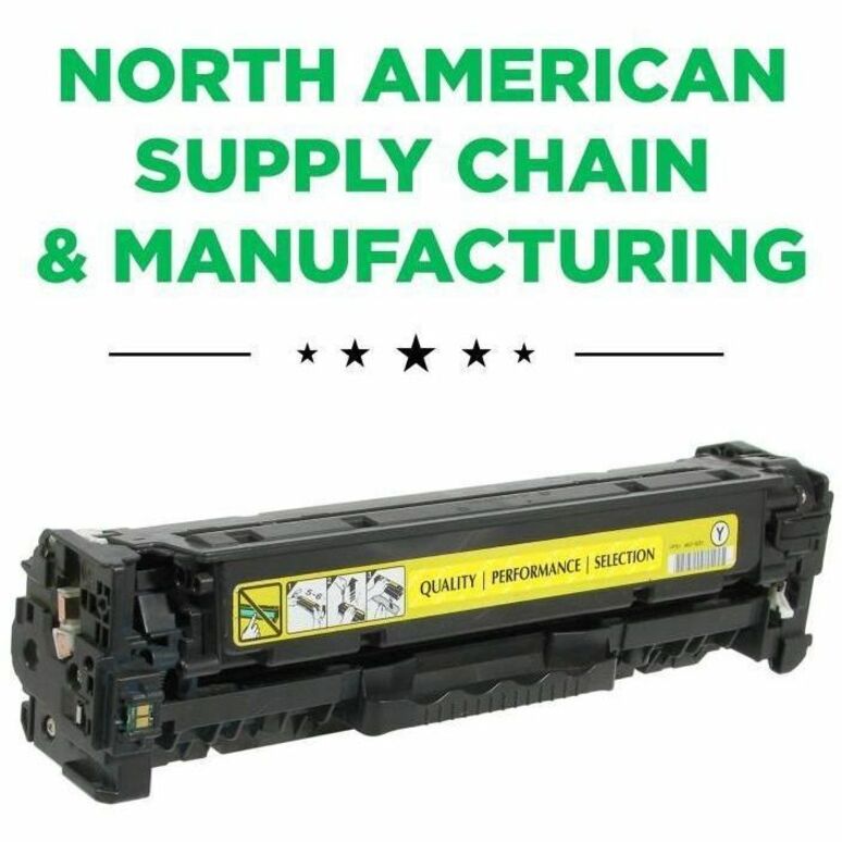 Clover Imaging Remanufactured Yellow Toner Cartridge for HP 304A (CC532A) - Thumbnail 2
