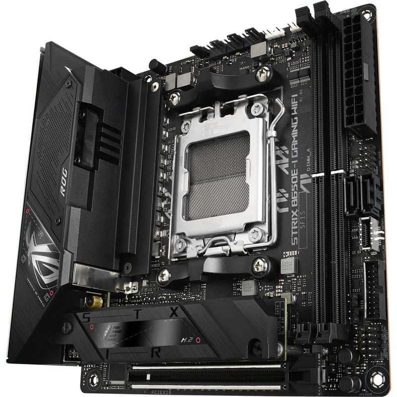 Asus ROG Strix B650E-I GAMING WIFI Gaming Desktop Motherboard - AMD B650 Chipset - Socket AM5 - Mini ITX - Thumbnail 3