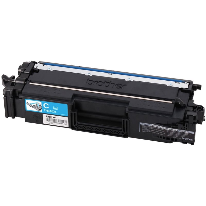 Brother TN810XLC Original High Yield Laser Toner Cartridge - Cyan - 1 Each