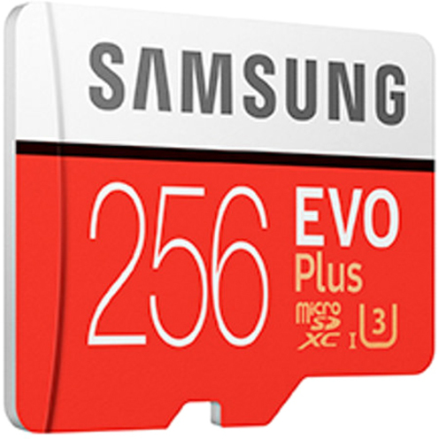 Samsung EVO Plus 256 GB Class 10/UHS-I (U3) microSDXC - 1 - Thumbnail 5