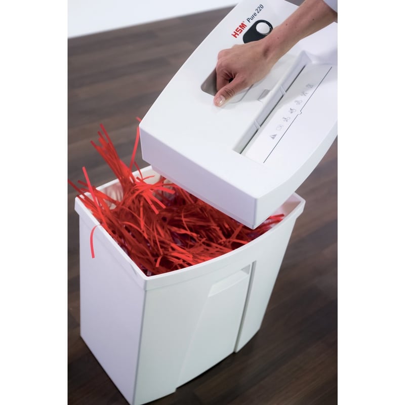 HSM Pure 220 Strip-Cut Shredder - Thumbnail 5