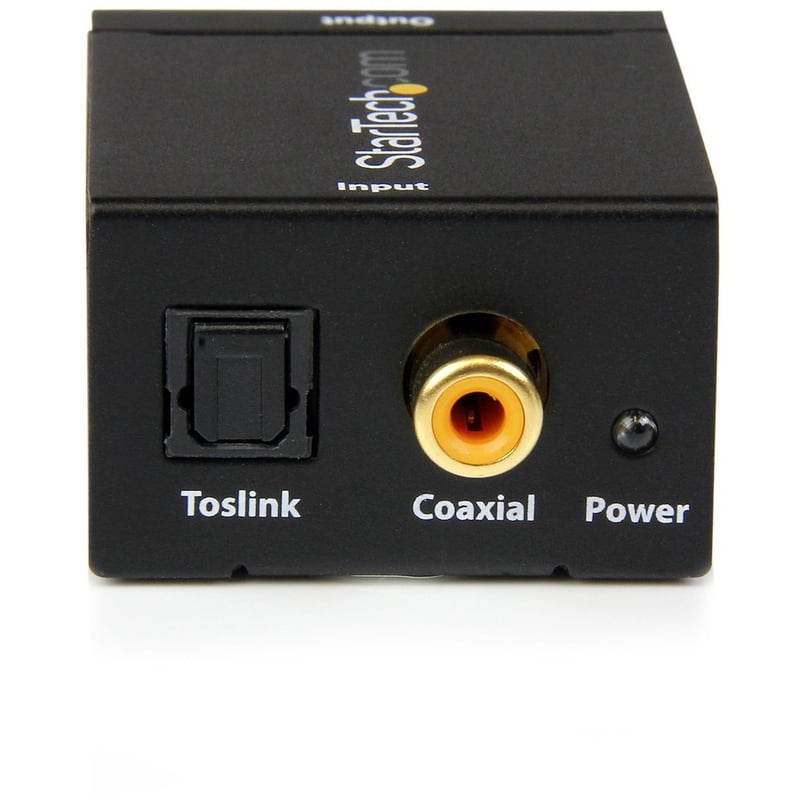 StarTech.com SPDIF Digital Coaxial or Toslink Optical to Stereo RCA Audio Converter - Thumbnail 2