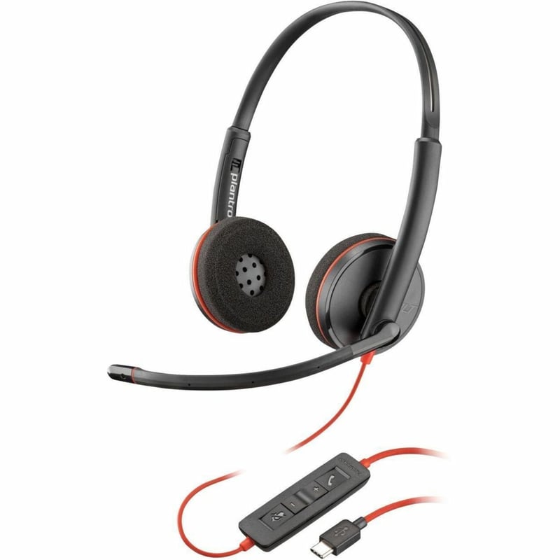 Poly Blackwire C3220 Headset - Thumbnail 1