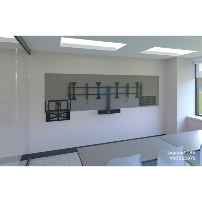 Chief Fusion Large Adjustable Display Wall Mount - For Displays 42-86" - Thumbnail 5