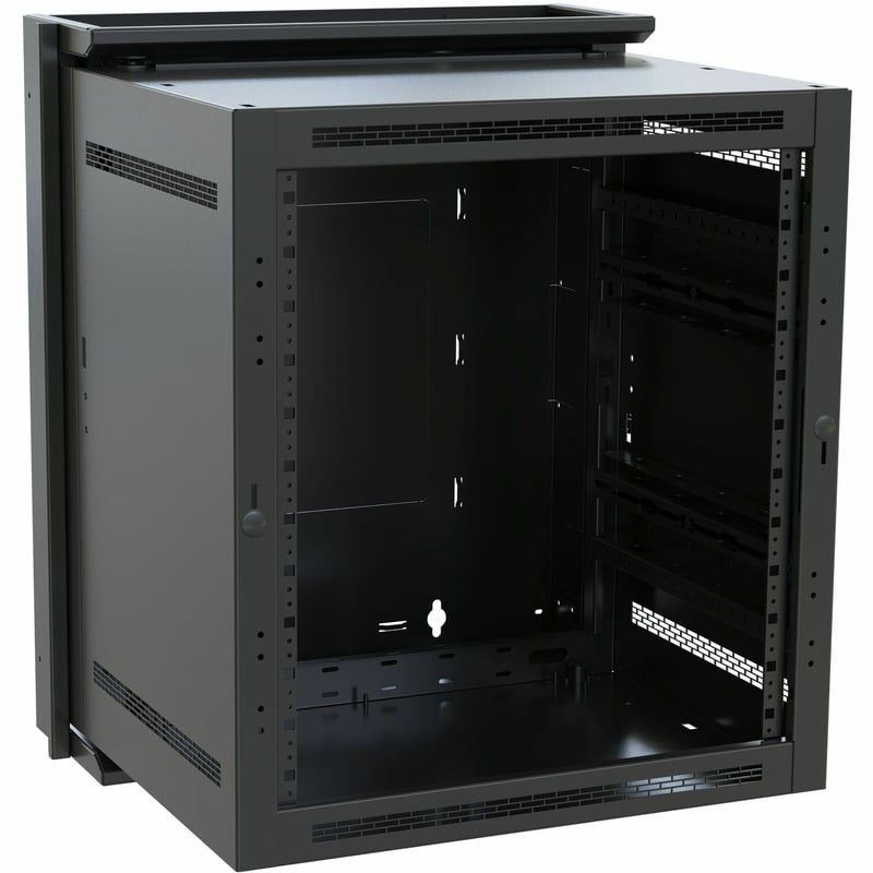 Middle Atlantic DWR Series 12RU Pivoting Wall Mounted Rack - 17in Depth Wall Mounted Cabinet