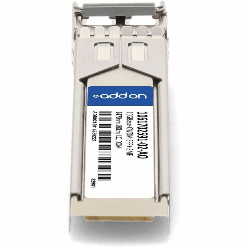 AddOn ADVA® 1061702591-02 Compatible TAA 10GBase-CWDM SFP+ Transceiver (SMF, 1470nm, 80km, LC, DOM) - Thumbnail 4