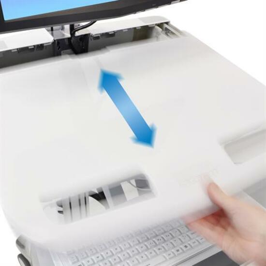 Ergotron StyleView Cart with HD Pivot, 7 Drawers (1+3x2) - Thumbnail 2