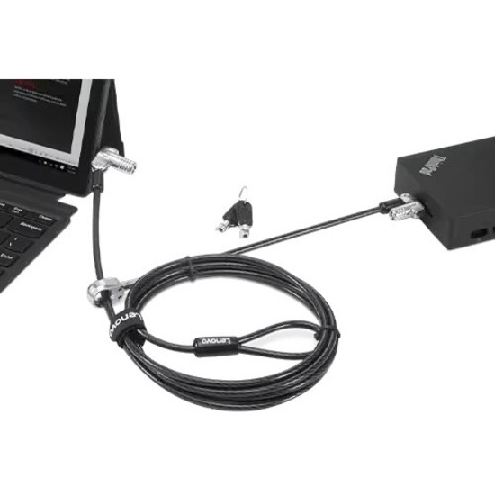 NanoSaver MasterKey Twin Head Lock Cable Lock from Lenovo - Thumbnail 2