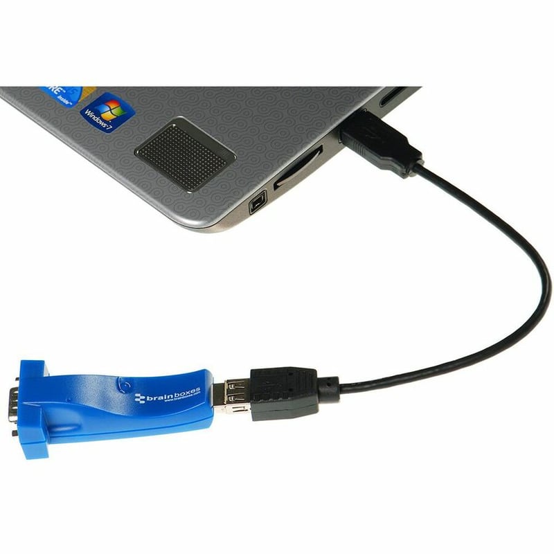 Brainboxes 1 Port RS232 USB to Serial Adapter - Thumbnail 4