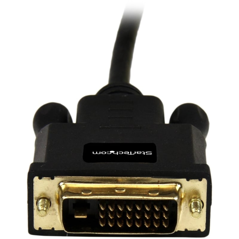 StarTech.com 3ft Mini DisplayPort to DVI Cable, Mini DP to DVI-D Adapter/Converter Cable, 1080p Video, mDP 1.2 to DVI Monitor/Display - Thumbnail 3