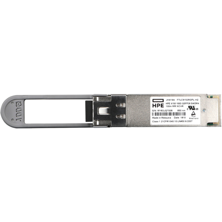 HPE X150 100G QSFP28 LC SWDM4 100m MM Transceiver - Thumbnail 2