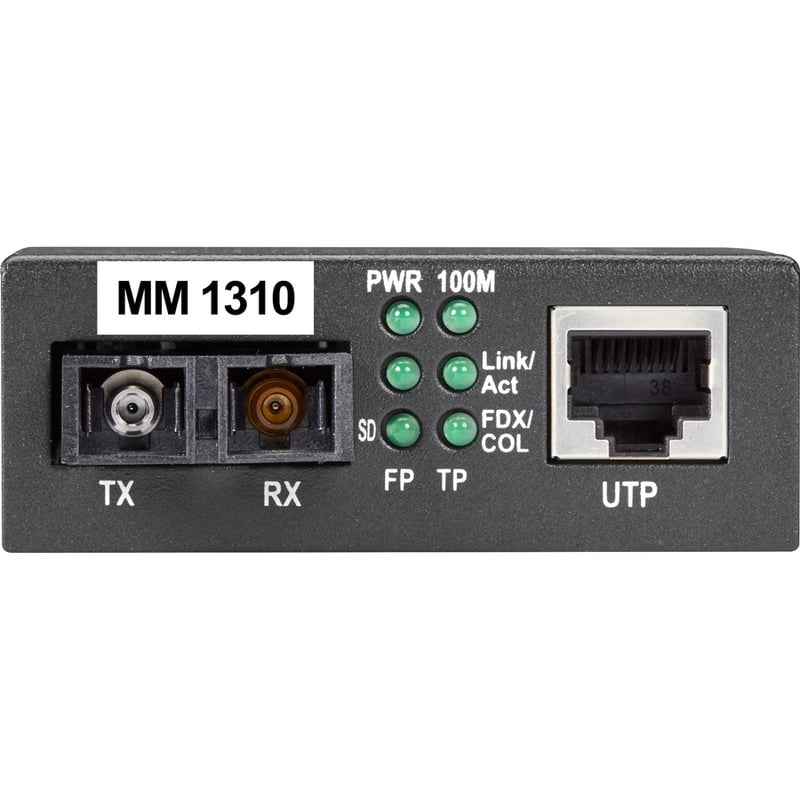 Black Box Pure Networking Fast Ethernet (100-Mbps) Media Converter - Thumbnail 2