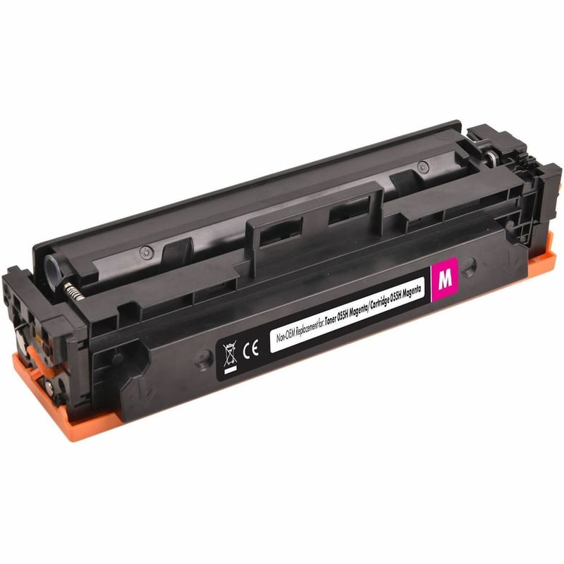 Static Control Laser Toner Cartridge - Alternative for Canon CRG-055H (3018C001, 3018C002) - Magenta Pack - Thumbnail 1