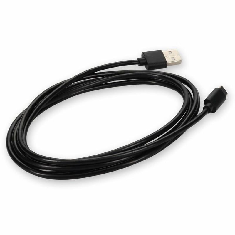 AddOn 5m USB A 2.0 Male to USB C 2.0 Male Black Cable - Thumbnail 5