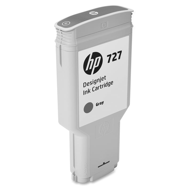 HP 727 (F9J80A) Original Inkjet Ink Cartridge - Gray - 1 Each - Thumbnail 2