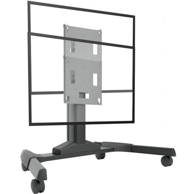 Chief Large Capacity Electric Height-Adjustable Mobile Flat Panel Cart - Black - Thumbnail 5