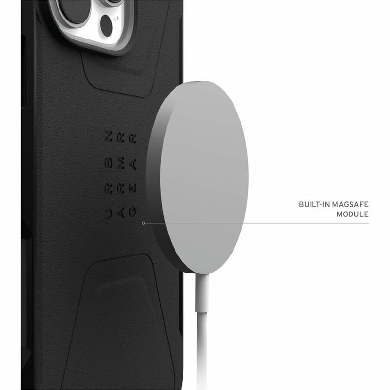 UAG CASE IPH16 PRO MAX CIVILIAN MGSF-BK - Thumbnail 3