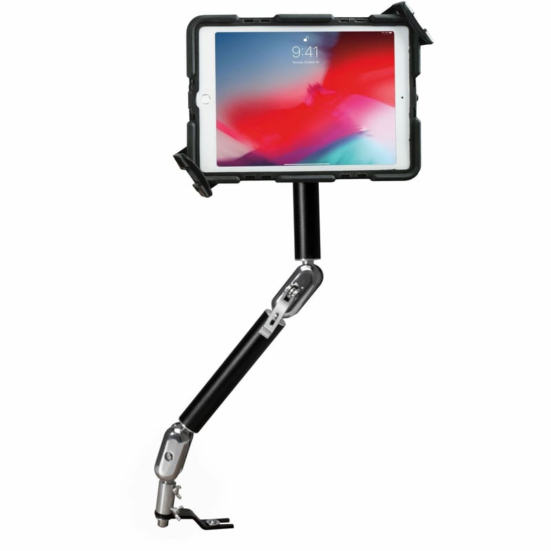 CTA Digital Multi-Flex Quick Release Security Car Mount for 7-14 Tablets, including iPad 10.2-inch (7th/ 8th/ 9th Generation) - Thumbnail 1