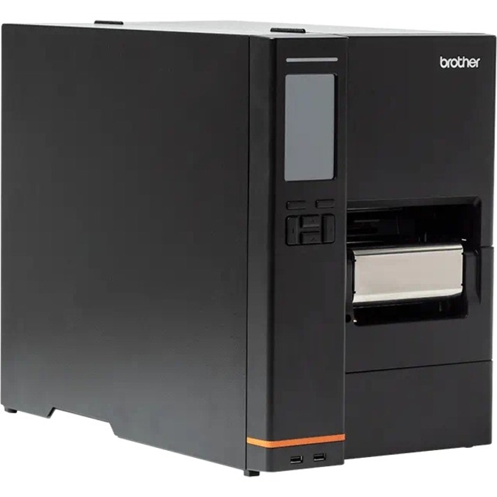 Brother TJ-4522TN Industrial Direct Thermal/Thermal Transfer Printer - Monochrome - Label Print - USB - Serial - Thumbnail 3